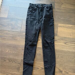 Citizens Of Humanity High-Rise Black Skinny Jeans
